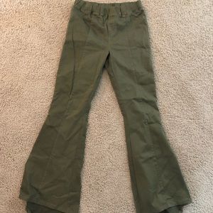Army Green Bell Bottoms